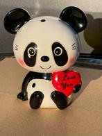 Spaarpot panda met hartje - I Love you, Verzamelen, Gebruikt, Steen, Aardewerk of Keramiek, Dier, Ophalen