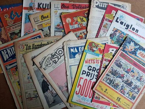 verzamelaar vraagt te koop oude jeugdbladen 1910 tot 1960, Boeken, Stripverhalen, Ophalen of Verzenden