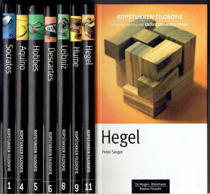 Kopstukken van de Filosofie, meerdere delen. De Morgen, Boeken, Overige Boeken, Zo goed als nieuw, Ophalen of Verzenden