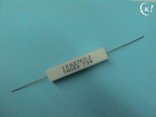 KN0066: weerstanden 270R 10Watt, Hobby en Vrije tijd, Elektronica-componenten, Nieuw, Ophalen of Verzenden