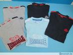 Lot 5 t-shirts Lonsdale 9/10 ans, Enfants & Bébés, Chemise ou À manches longues, Utilisé, Enlèvement ou Envoi
