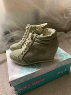 Bottine beige compensée pointure 37, Neuf