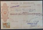 Banque de Bruxelles Quittance bancaire 1949 (Agence de Dour), Timbres & Monnaies, Monnaies & Billets de banque | Collections, Enlèvement ou Envoi