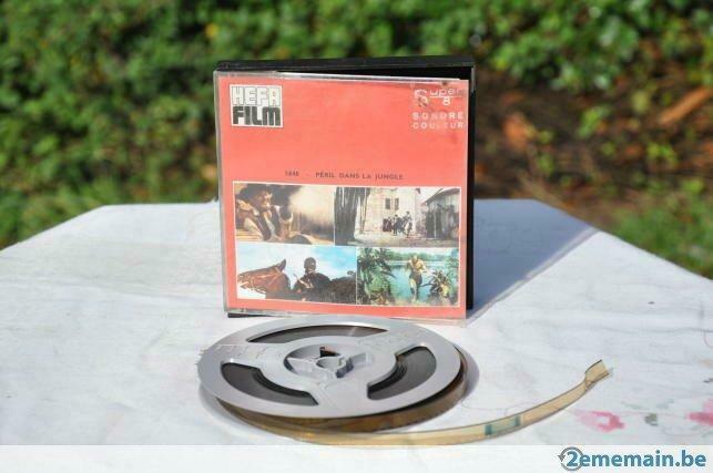 film super 8 peril dans la jungle, Ophalen of Verzenden