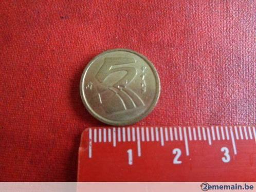 Pièce de monnaie "ESPAGNE ". 5 Pesetas. Juan Carlos, Postzegels en Munten, Munten | Europa | Euromunten, Spanje, Ophalen of Verzenden
