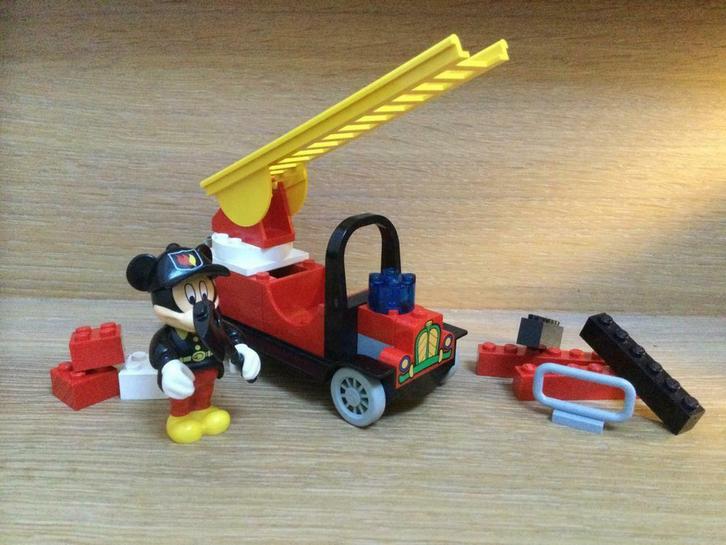 LEGO DISNEY’S MICKEY MOUSE - set 4164 (Mickey's Fire Engine), Kinderen en Baby's, Speelgoed | Duplo en Lego, Gebruikt, Lego, Complete set