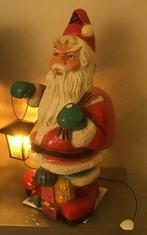 Mooie elektrische vintage kerstman met lantaarn, Hobby en Vrije tijd, Zo goed als nieuw, Ophalen