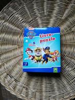 Boek 5 Paw Patrol-puzzels., Kinderen en Baby's, Speelgoed | Kinderpuzzels, Zo goed als nieuw