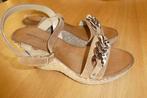 Sandalen maat 37, Kleding | Dames, Ophalen, Beige, Sandalen of Muiltjes, Gedragen