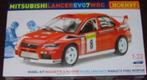 HORNBY K2003A MITSUBISHI LANCER EVO7 WRC ECHELLE 1/32, Hobby en Vrije tijd, Modelbouw | Auto's en Voertuigen, 1:32 tot 1:50, Nieuw