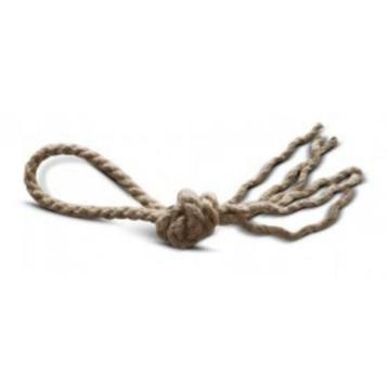 Natural chew toy - Jute bijtspeeltje - trektouw beschikbaar voor biedingen