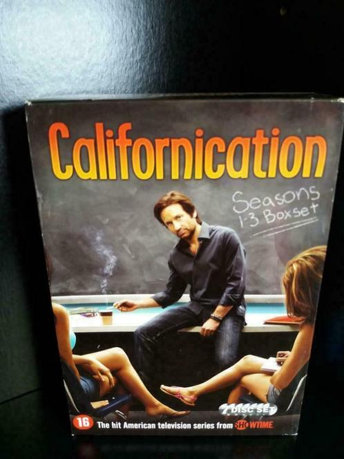 Californication (S1-3), CD & DVD, DVD | TV & Séries télévisées, Comme neuf, Comédie, Coffret, À partir de 16 ans, Enlèvement