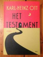Karl-Heinz Ott - Het testament, Nieuw, Ophalen of Verzenden, Nederland, Karl-Heinz Ott