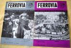 2 Revues Ferrovia 1959-1960, Livre ou Revue, Utilisé, Envoi, Train