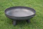 Vuurkorf, bbq, ronde stalen bak (60 cm in diameter), Tuin en Terras, Nieuw, Ophalen