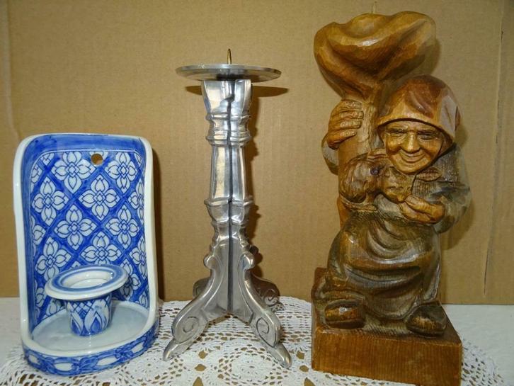 Kandelaar antieke kandelaar collectie kandelaars ook los tk, Huis en Inrichting, Woonaccessoires | Kandelaars en Kaarsen, Gebruikt