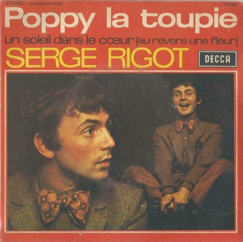 Serge Rigot – Poppy la toupee – Single, Cd's en Dvd's, Vinyl Singles, Single, Humor en Cabaret, 7 inch, Ophalen of Verzenden