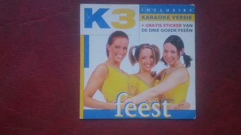 K3 cd single - feest, CD & DVD, CD Singles, Enlèvement ou Envoi