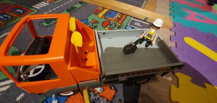 Playmobil Kiepvrachtwagen - 6861, Kinderen en Baby's, Speelgoed | Playmobil, Zo goed als nieuw, Ophalen of Verzenden