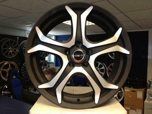 NIEUWE 17 inch 5x112 mat zwart polish aluminium sportvelgen, Auto-onderdelen, Banden en Velgen, Velg(en), 17 inch, Nieuw, Ophalen of Verzenden