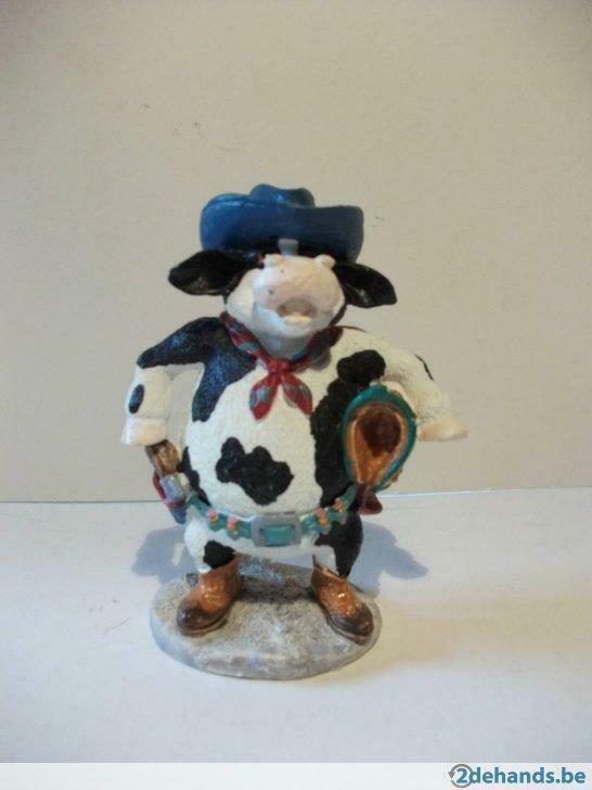 Figuurtje Russ Berrie - Home on the range item 14226 KA15759, Verzamelen, Poppetjes en Figuurtjes, Nieuw, Ophalen of Verzenden