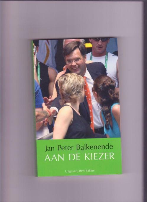 Jan Peter Balkenende  : aan de kiezer ( CDA ) politiek, Boeken, Politiek en Maatschappij, Gelezen, Politiek en Staatkunde, Ophalen of Verzenden