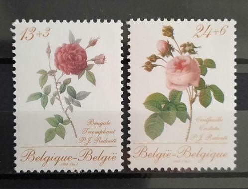 België: OBP 2280/81 ** Promotie van de filatelie 1988., Postzegels en Munten, Postzegels | Europa | België, Postfris, Frankeerzegel