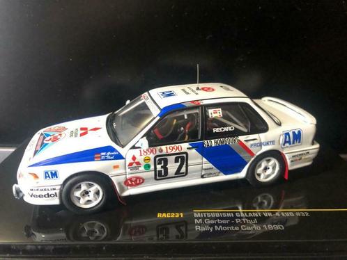 IXO Mitsubishi Galant VR-4 Rallye Monte Carlo 1990, Hobby & Loisirs créatifs, Voitures miniatures | 1:43, Neuf, Voiture, Enlèvement ou Envoi