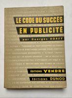 Le Code du succès en publicité - 1954, Utilisé, Enlèvement ou Envoi