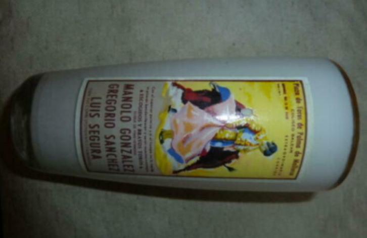 #I ( bier ) glas Plaza de Toros de Palma de Mallorca " Dans, Verzamelen, Glas en Drinkglazen, Gebruikt, Bierglas, Ophalen of Verzenden