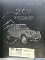 Revue Technique Automobile Citroën ( 1949 - 1958 )  RARE, Autos : Divers, Modes d'emploi & Notices d'utilisation, Enlèvement ou Envoi