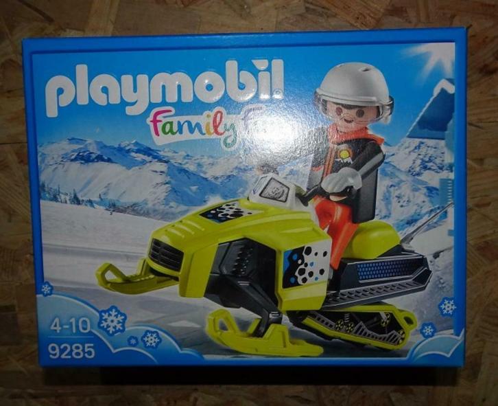 Playmobil Family sneeuwscooter 9285 (nieuw), Kinderen en Baby's, Speelgoed | Playmobil, Nieuw, Complete set, Ophalen of Verzenden