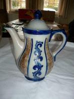 Koffiepot koffiekan in keramiek aardewerk blauwe gréz, Antiek en Kunst, Ophalen of Verzenden