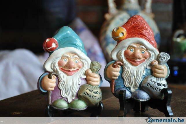 2 nains mural en platre, Maison & Meubles, Accessoires pour la Maison | Décorations murale, Utilisé, Enlèvement ou Envoi