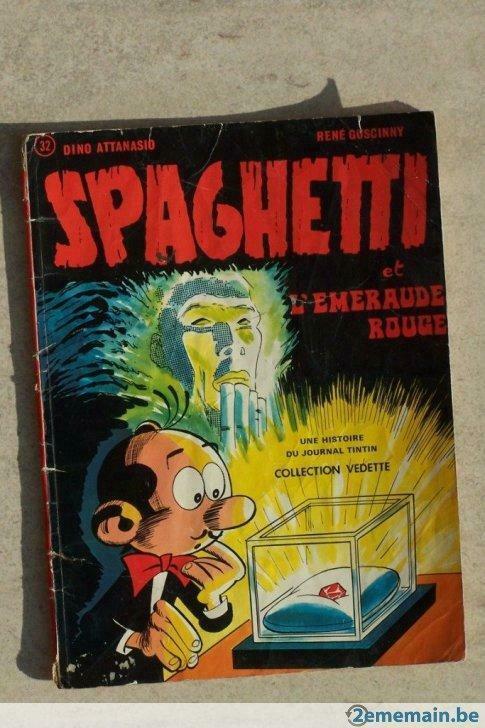 BD Spaghetti et l'émeraude rouge, Livres, BD, Utilisé, Enlèvement