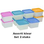 Diepvriesdoos vershouddoos voorraaddoos 500 ml 2 stuks, Huis en Inrichting, Keuken | Tupperware, Nieuw, Ophalen of Verzenden, Bak of Kom