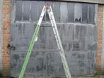 schilderladder-schildersladder-alu ladder open zetbaar, Bricolage & Construction, Échelles & Escaliers, Échelle, Enlèvement, Utilisé