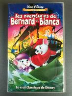 VHS "Les aventure de Bernard & Bianca", CD & DVD, Tous les âges, Utilisé, Enlèvement ou Envoi, Dessins animés et Film d'animation