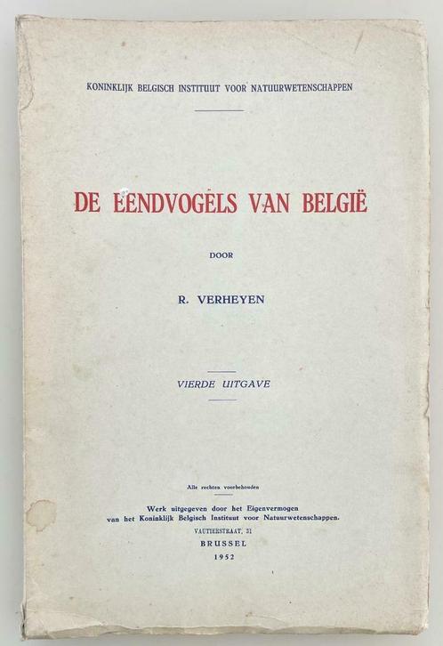 De eendvogels van België, Boeken, Wetenschap, Ophalen of Verzenden