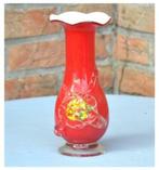 §vase murano rouge, Antiquités & Art, Antiquités | Verre & Cristal, Enlèvement ou Envoi