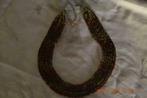 Bruin/Kaki Collier, Ophalen of Verzenden, Nieuw, Bruin