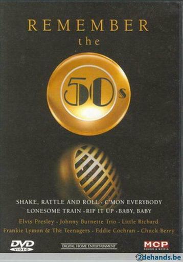 DVD Remember the 50's * Elvis Presley,Brook Benton,Moonglows, Enlèvement ou Envoi, Comme neuf, Musique et Concerts