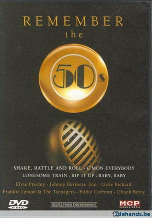 DVD Remember the 50's * Elvis Presley,Brook Benton,Moonglows, Cd's en Dvd's, Dvd's | Muziek en Concerten, Zo goed als nieuw, Muziek en Concerten