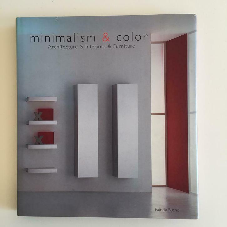 Boek minimalism & color Patricia Bueno, Livres, Art & Culture | Arts plastiques, Comme neuf, Autres sujets/thèmes, Enlèvement ou Envoi