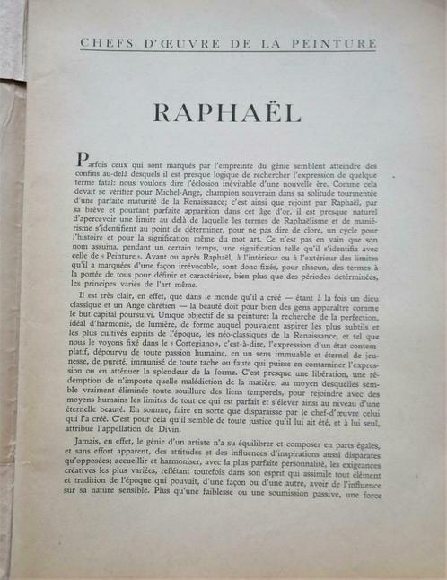 Grands peintres d'art Raphaël et Titien, Antiquités & Art, Art | Peinture | Classique, Enlèvement ou Envoi