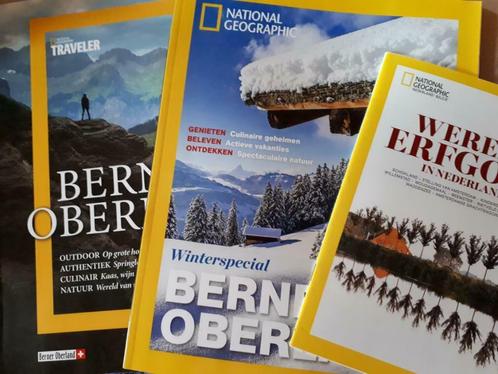 National Geographic boeken, Livres, Journaux & Revues, Comme neuf, Science et Nature, Enlèvement