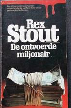 De ontvoerde miljardair - Detectiveroman, Boeken, Rex Stout, Gelezen, Ophalen of Verzenden