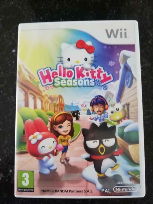Wii game Hello Kitty Seasons, nwstaat, Games en Spelcomputers, Games | Nintendo Wii, Zo goed als nieuw, Ophalen of Verzenden