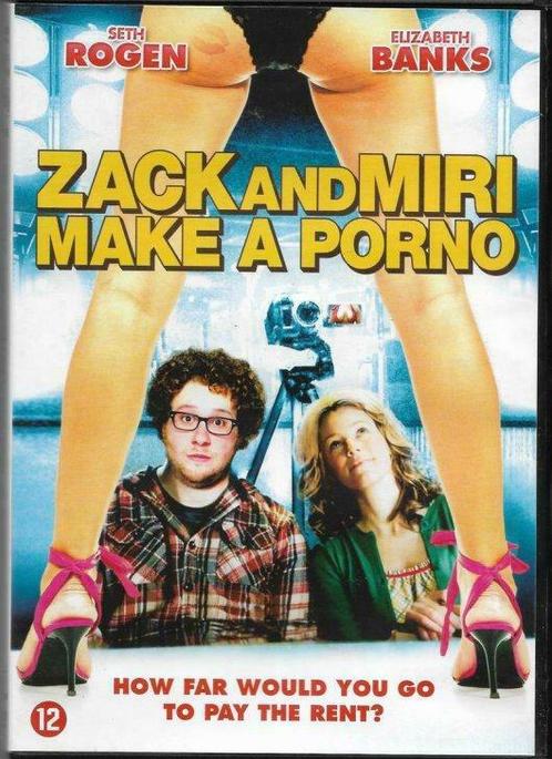 dvd- komedie/komisch- zack en miri make a porno., Cd's en Dvd's, Dvd's | Komedie, Vanaf 16 jaar, Ophalen of Verzenden