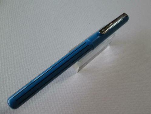 Wat in het geheim Brengen ② Vulpen BRUYNZEEL Blue Striped (Stylo-Plume, Fountain Pen) —  Pennenverzamelingen — 2dehands